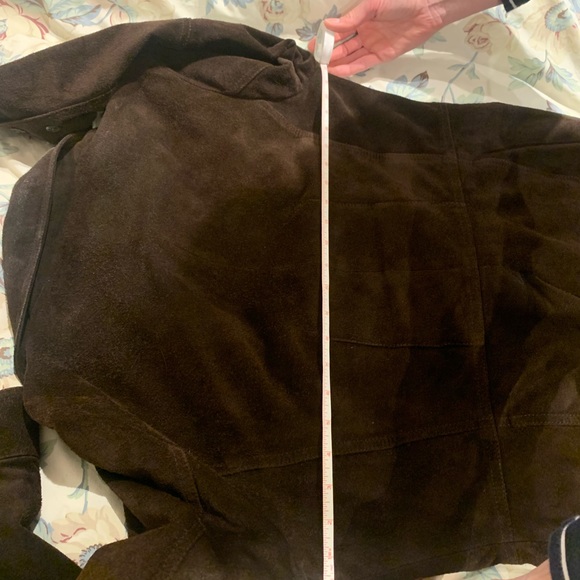 Women’s Mocha Suede Leather Jacket! - Picture 11 of 13